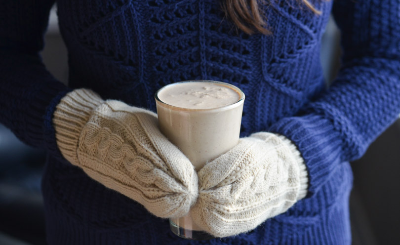 The Best Chocolate Peanut Butter Banana Shake: The Chiberia Chiller