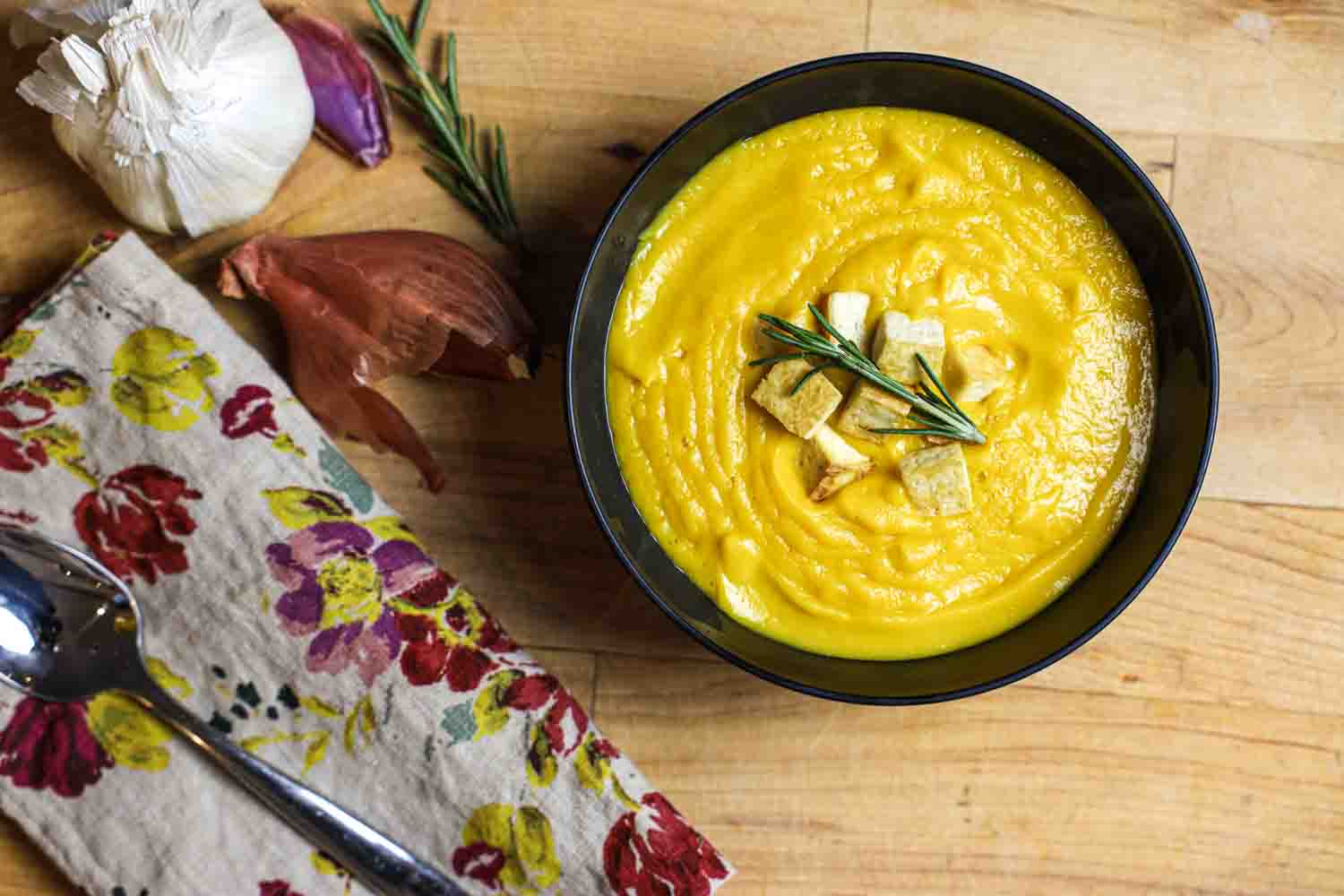 balsamic butternut squash soup