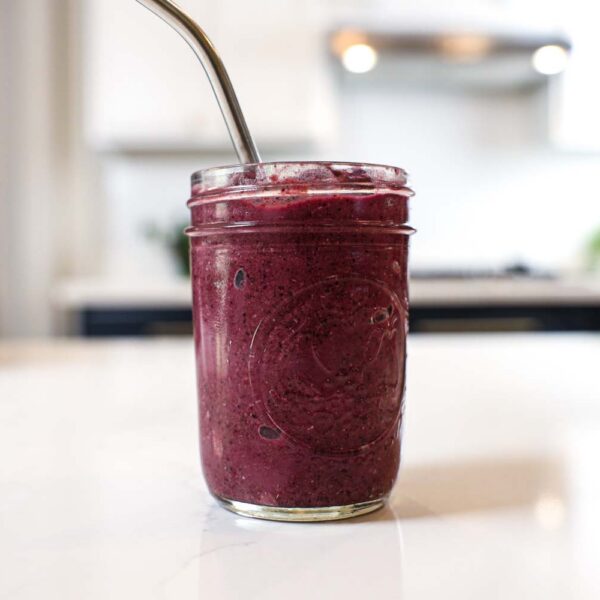Blubarb smoothie