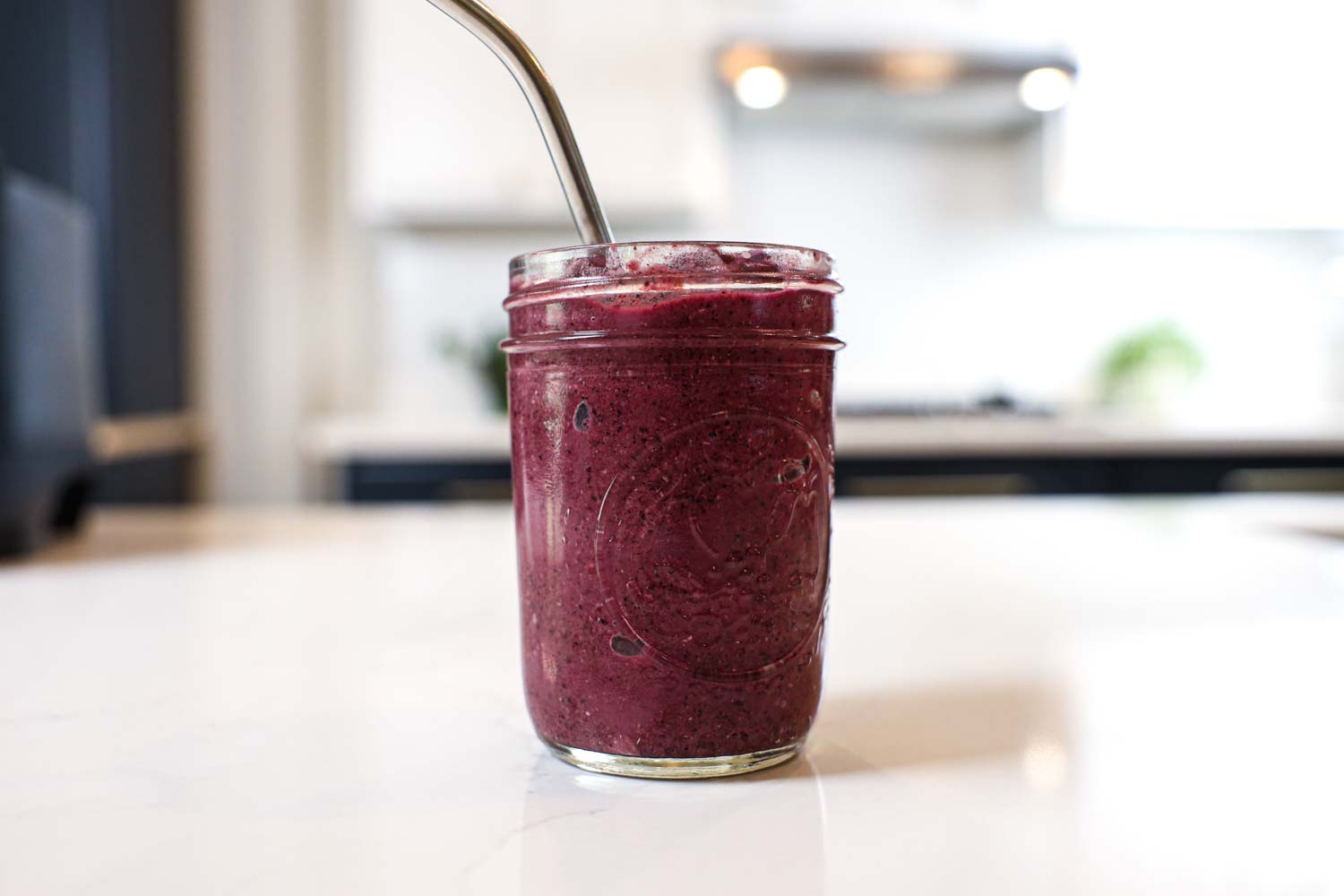 Blubarb smoothie
