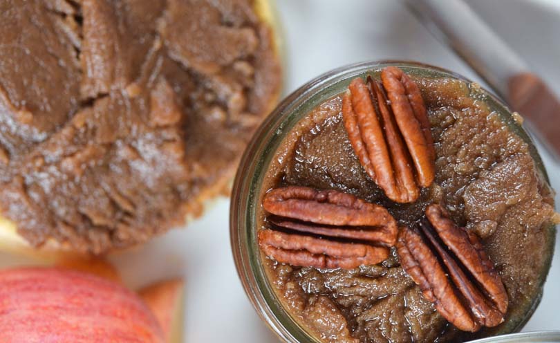 Maple pecan nut butter by Life is NOYOKE.