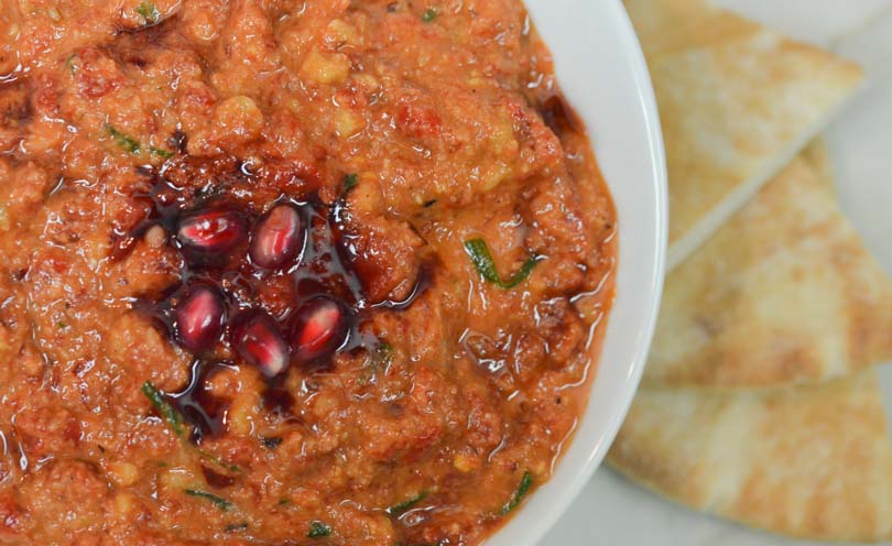 Homemade muhammara featured by Life is NOYOKE.