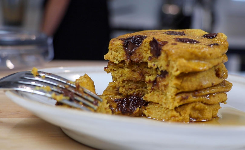 Vitamix pumpkin pancakes