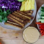 Fresh Spring Rolls with Thai Peanut Sauce