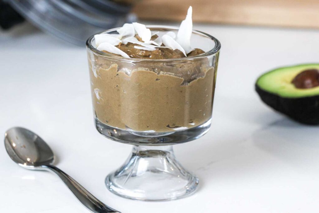 Dark Chocolate Avocado Pudding