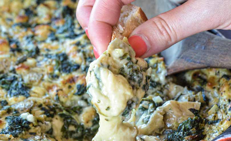 lifeisnoyokes artichoke dip