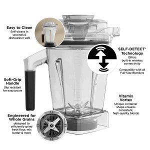 vitamix 48-ounce ascent dry container benefits