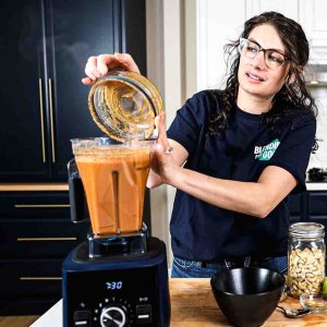 shalva teaching blender soup blending for good