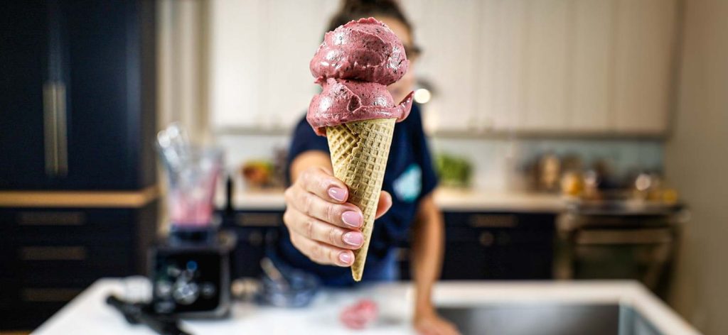 vitamix ice cream