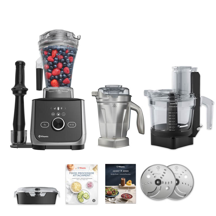 vitamix ascent x4 home chef bundle ssc fpa