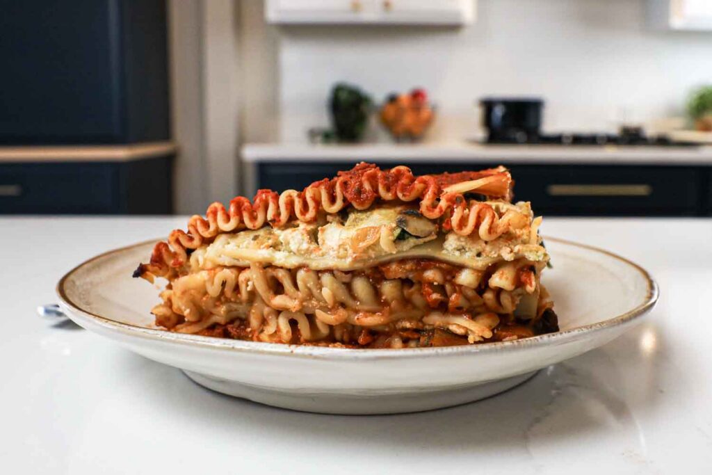 Veggie Lasagna with Tofu Ricotta