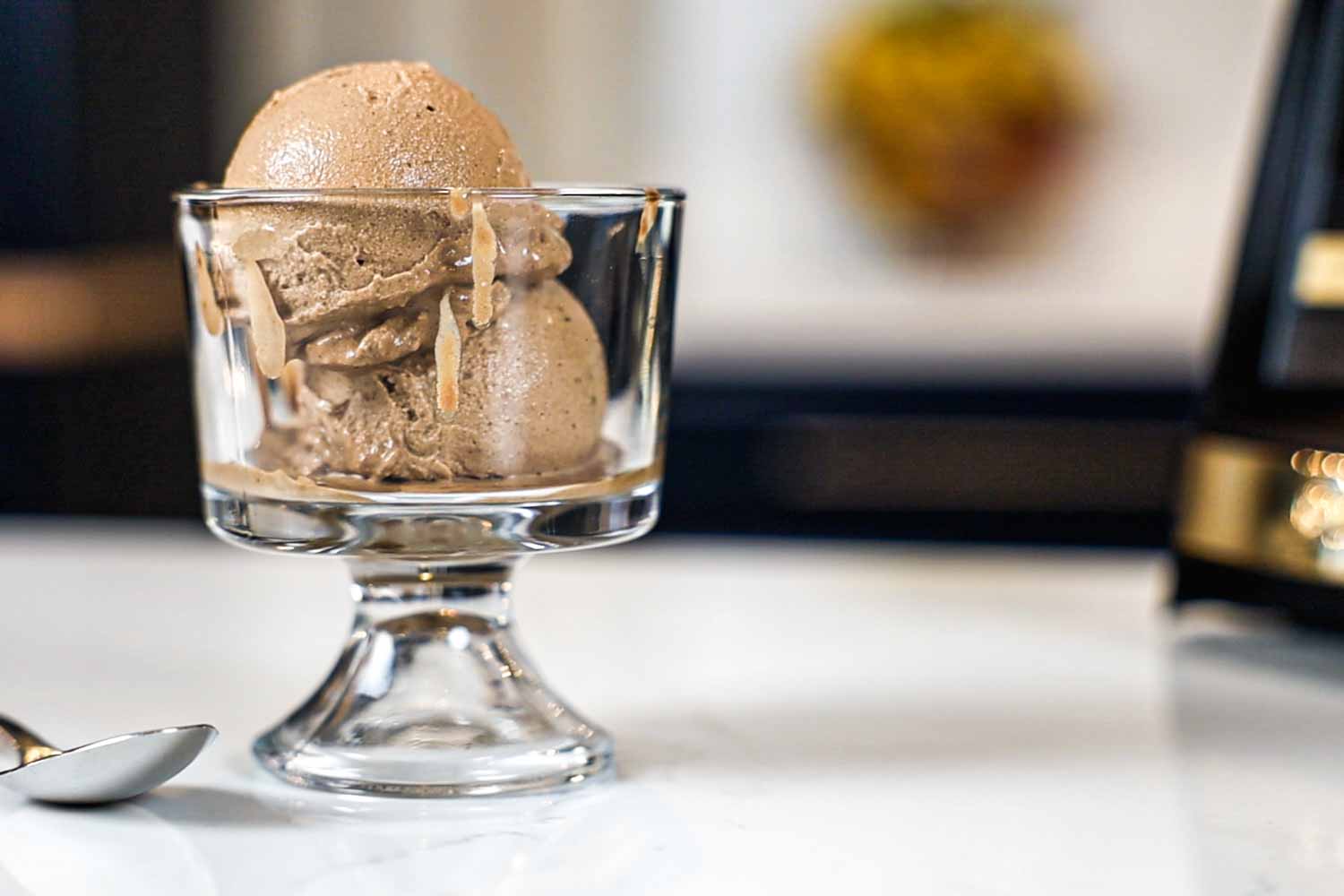 The Best Vitamix Chocolate Ice Cream