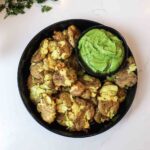 Crispy Smashed Potatoes with Green Goddess Dressing