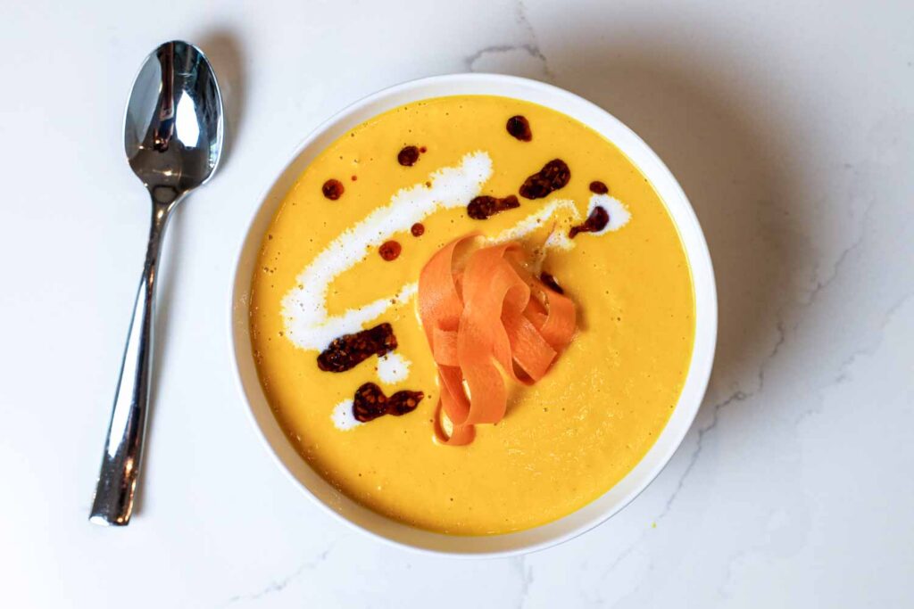 Carrot Coconut Soup