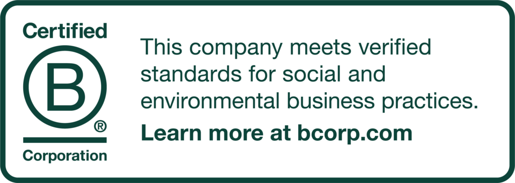 Blending For Good a certified B Corporation