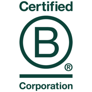 certified b corp dark green