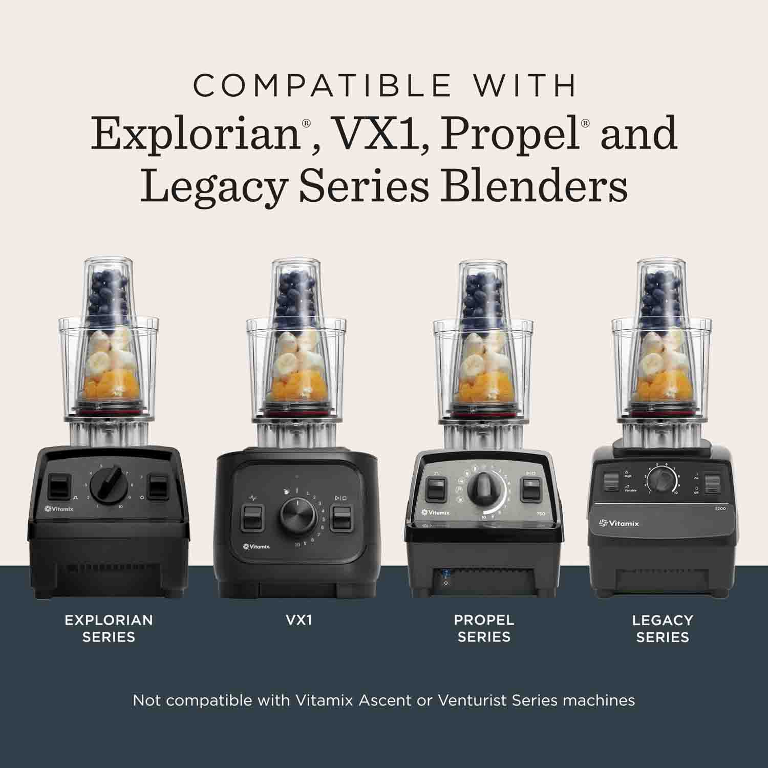 vitamix personal cup adapter compatibility
