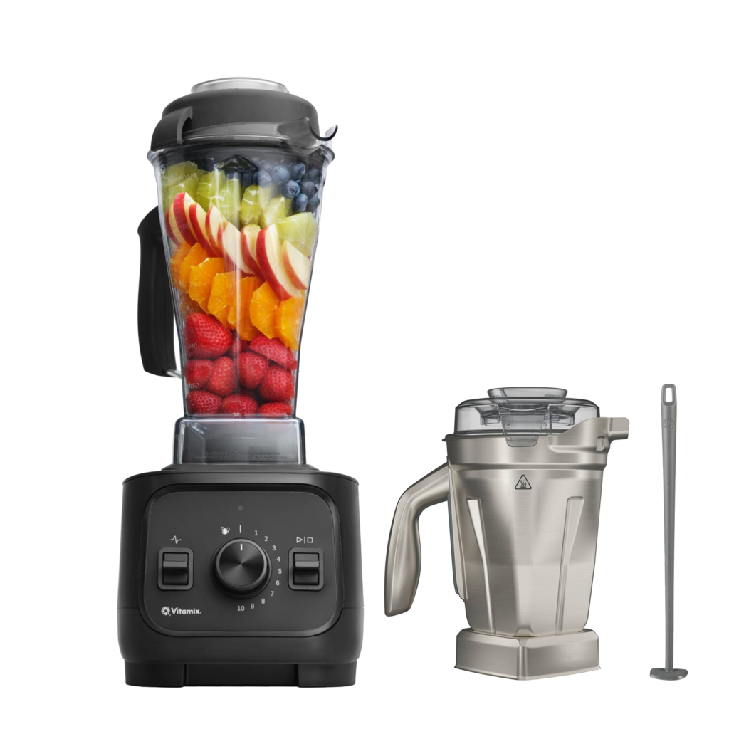 vx1 + stainless container bundle with under blade scraper free gift