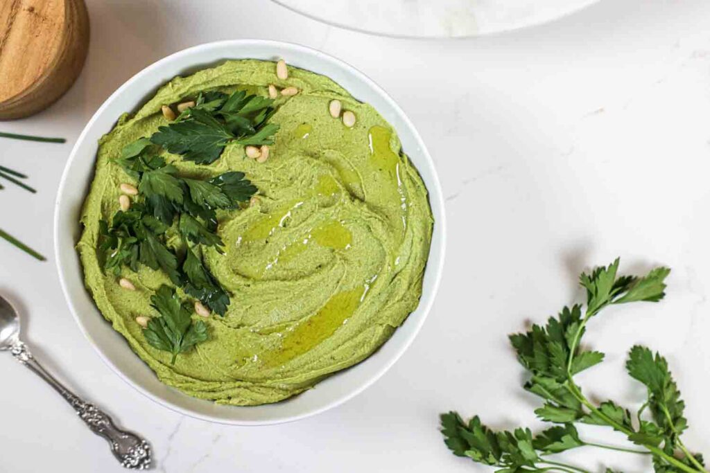 green goddess hummus