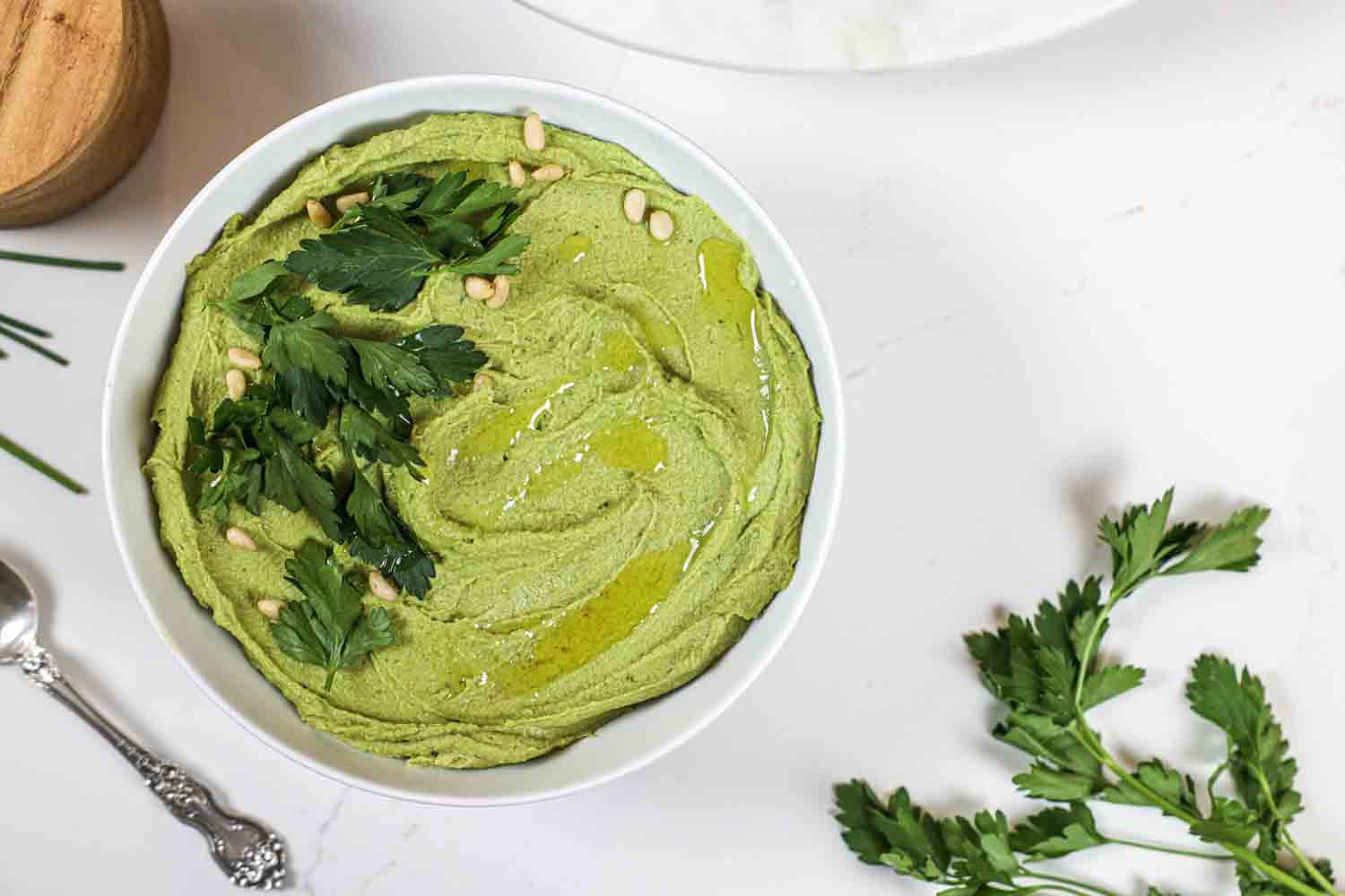 green goddess hummus